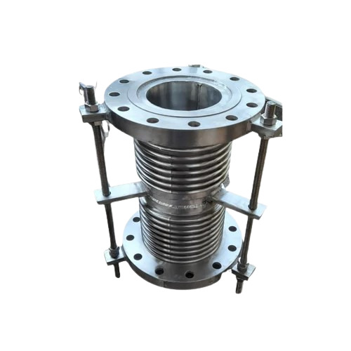 Silver Stainless Steel Flange Axial Bellows