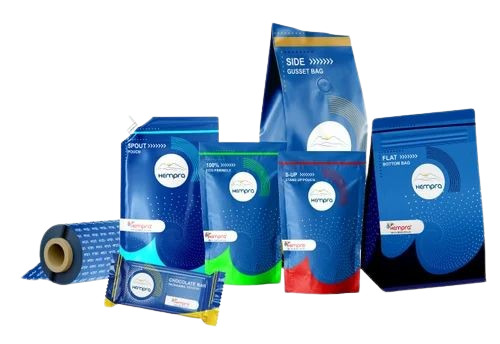 Standup Zipper Pouch - Polyester Printed Flexographic Finish Glossy Zipper/Slider Closure | Durable Packaging Material