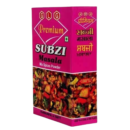 Subji Masala - Natural Dried Powder, Grade A Brown Spice for Cooking