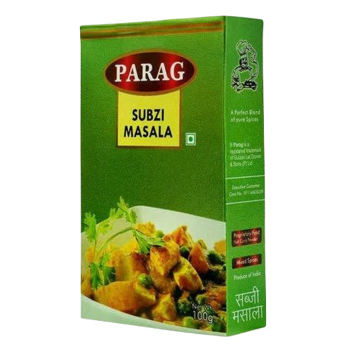 Subji Masala - Natural Dried Powder, Brown Grade A, Cool and Dry Storage | Ideal for Cooking
