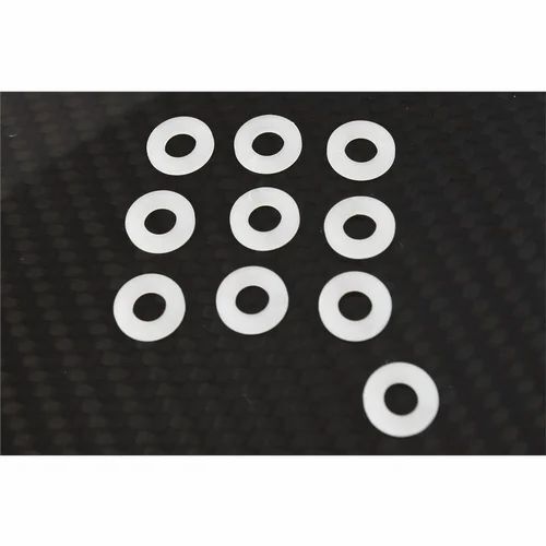 White Rubber Washer