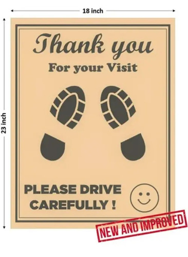 Foot Mats - Color: Brown