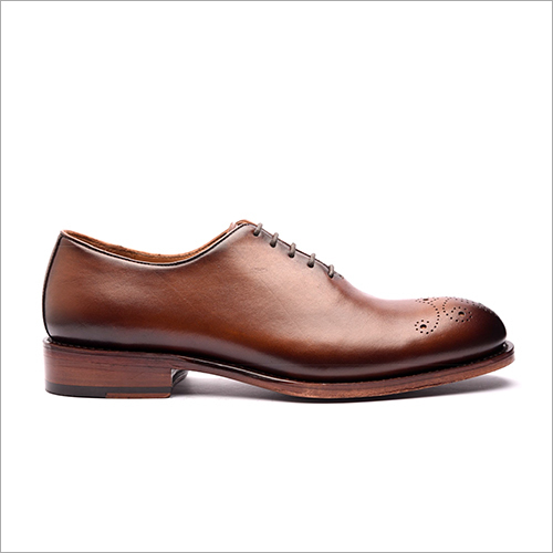 Mens Derby Shoes - Color: Brown