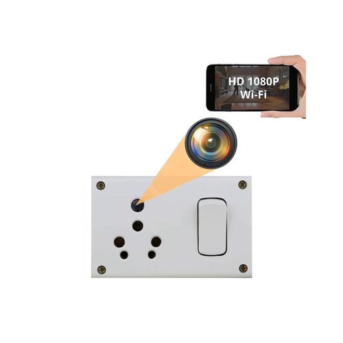 Spy Wifi Switch Socket Camera