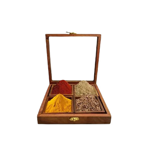 Square Spice Box