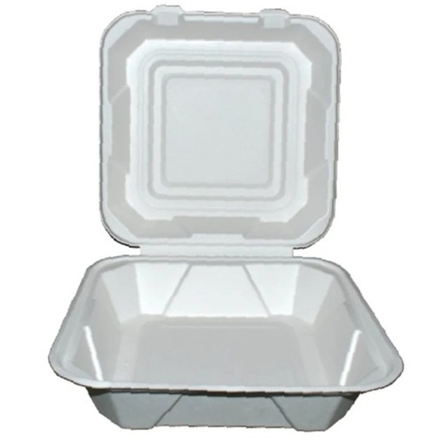 500g Paper Biodegradable Clamshell Box