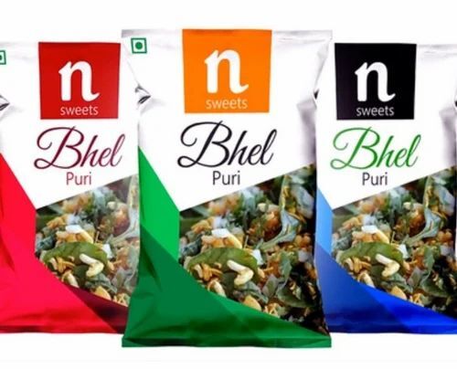 Bhelpuri Namkeen Packaging Pouch