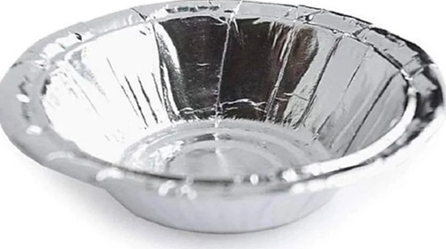 Disposable Silver Paper Bowl