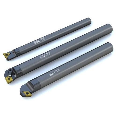 Double Ended Boring Bars - Metal, 12 mm Size, Black | Industrial Application, Customized Color, Versatile Tool Design