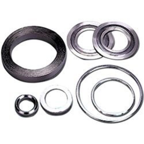 Industrial Gaskets - Asbestos Material, Standard Size, Silver Color | Accurate Dimensions, Tested Quality, Round Shape, Suitable for Air, Gas, Oil, Water