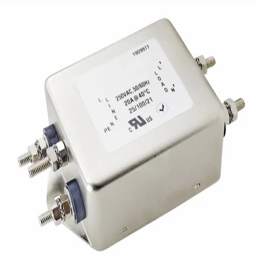 Line Filter - Max Voltage 250-500V, Conducted RF Noise Suppression 10, High Potential Test Voltage 600V | Customizable Size