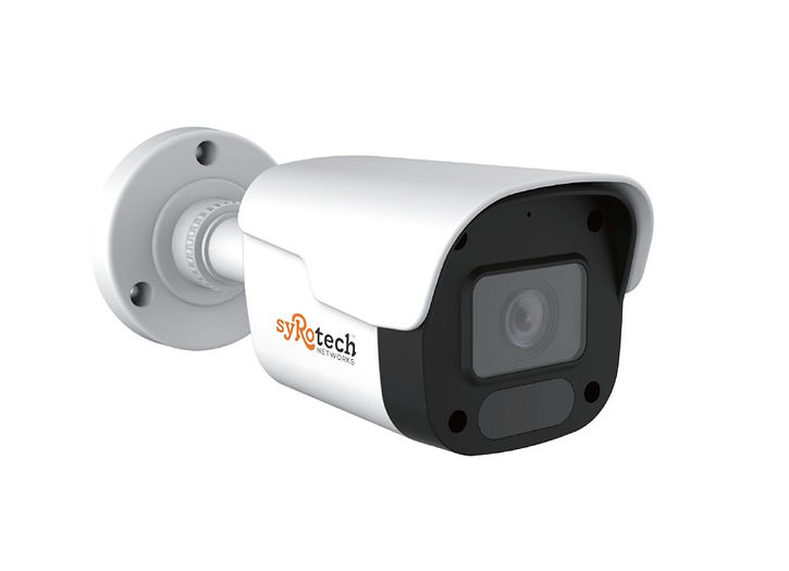 Syrotech Bullet Camera - Metal Body, 5MP Resolution | True Night Vision, Weatherproof, AHD Technology, Wide-Angle Lens