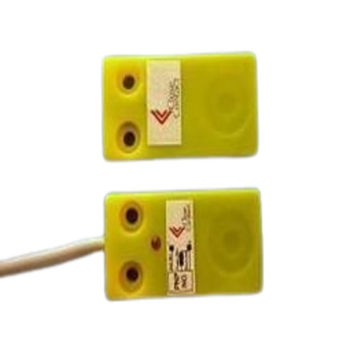 Wired Magnetic Door Sensor - Brass Housing, 50x25x10MM, 300mA Current | Industrial Use, Durable ABS Plastic Material
