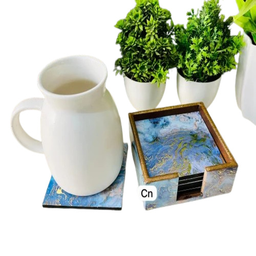 Wooden Coaster Set