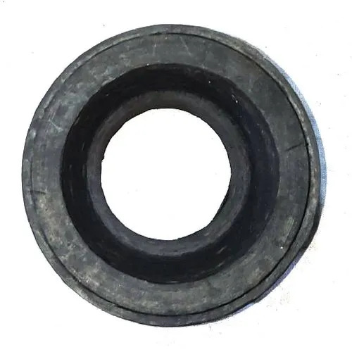 Rubber Bush - Rubber, 3 mm Size/Diameter - 1.25 inch, Black Color , Hardness Hard, Polished Surface Finish, Industrial Drain Valve Inner Sleeve