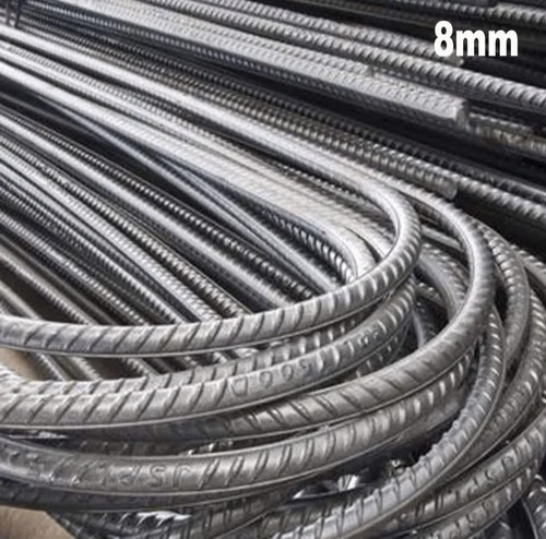 8 mm Mild Steel TMT Bar