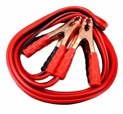 Battery Jumper Cables - Color: Red & Black