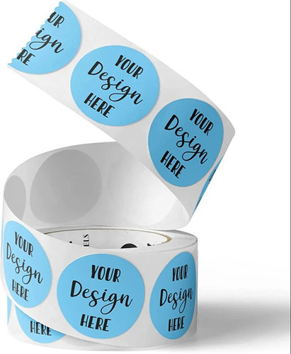 Custom Printed Labels - Cotton Twill Material, 2" Size, White Color, Laser Cut & Customized Design | Multi-Color Hexagonal Shape, Perfect for Bedding & Luggage Use