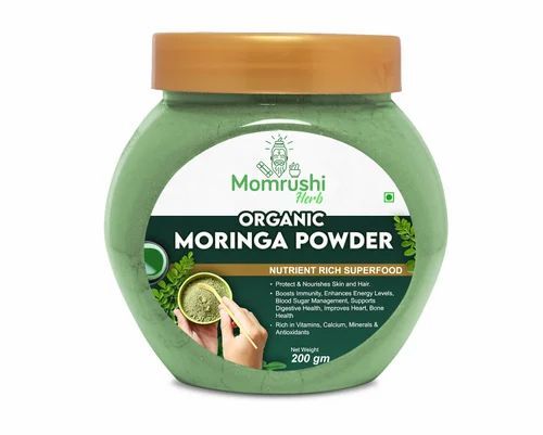 Organic Moringa Powder - Momrushi Herb (200gm)