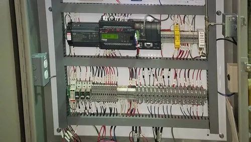 Plc Control Panel - Base Material: Mild Steel