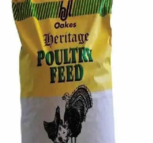 Poultry Feed Packaging Bag - Plastic Material, Multi Color, Printed Design | Ideal for Durable and Efficient Feed Storage