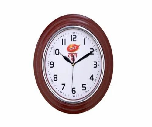Promotional Round Wall Clocks - Plastic Material, Multicolor Design | Wall Mounted Home Decor with Elegant Analog Display