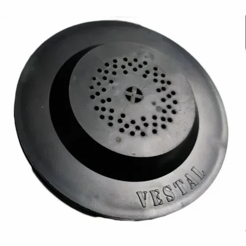 Round Electronic Hooter - Color: Black