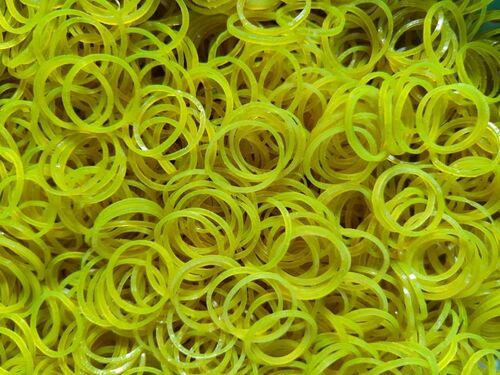 Yellow Rubber Bands - Ash %: Na