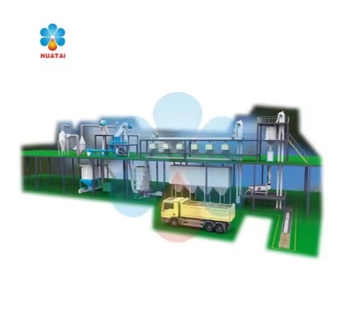 500tpd Rice Bran Solvent Extraction Plant