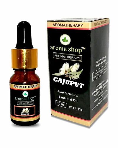 Cajuput Essential Oil - 10ml Bottle, Organic Liquid | Fragrance Compound, Purity 100%, 24 Months Shelf Life
