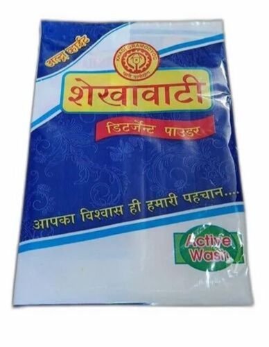 Detergent Powder Packaging Pouch - PET Material, Multi Color, Heat Sealed Closure, Glossy Finish | Printed Pattern for Enhanced Visibility