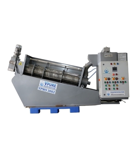 Dewatering Screw Press Machine - Material: Steel