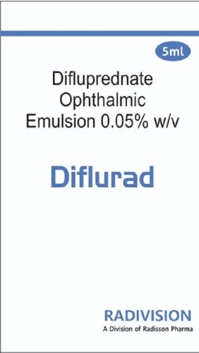 Difluprednate आंखों की बूँदें