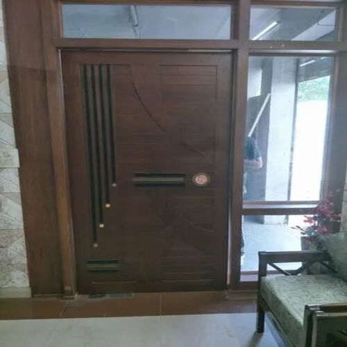 Pine Wood Flush Decorative Door