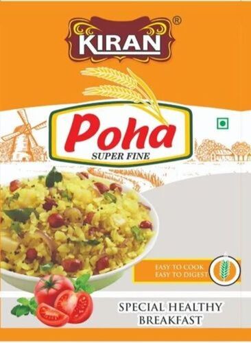 Poha Packaging Pouch - PET Material, 6x4 Inches Size, Multi Color | Stand Up Pouch Design for Versatile Food Packaging