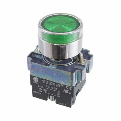 Push Button Switch - Color: Green
