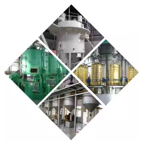 Rice Bran Oil Solvent Extraction And Crude Oil Refinery Plant