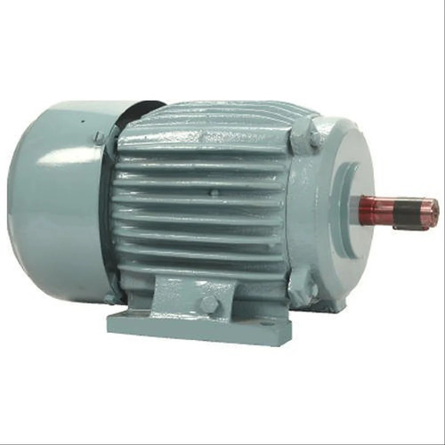 Single Phase Electric Motor - Color: Gray