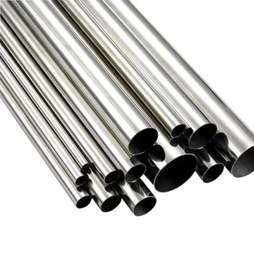 Stainless Steel Pipe - Round, 0.58-1.5mm Thickness, 1-5 Feet Length | Polished Finish, Alloy Steel, Ideal for Architectural and Boiler Applications