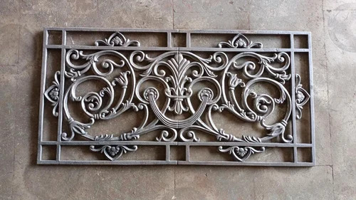 Cast Iron Grill - Arm Length: .