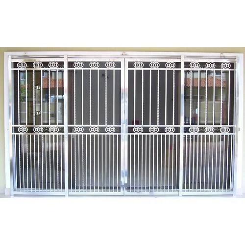 Steel Window Grills - Arm Length: .