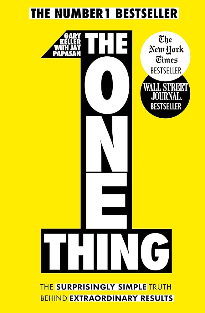 The One Thing English Fiction Book - Paper Size: A3