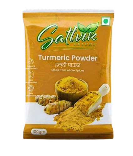 Turmeric Powder Packaging Pouch - Color: Multi Color