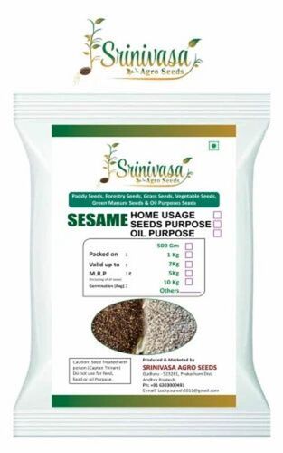 White Sesame Seeds - Organic, 1 Kilogram, White Color | Purity: 100%, Shelf Life: 24 Months, Packed for Freshness