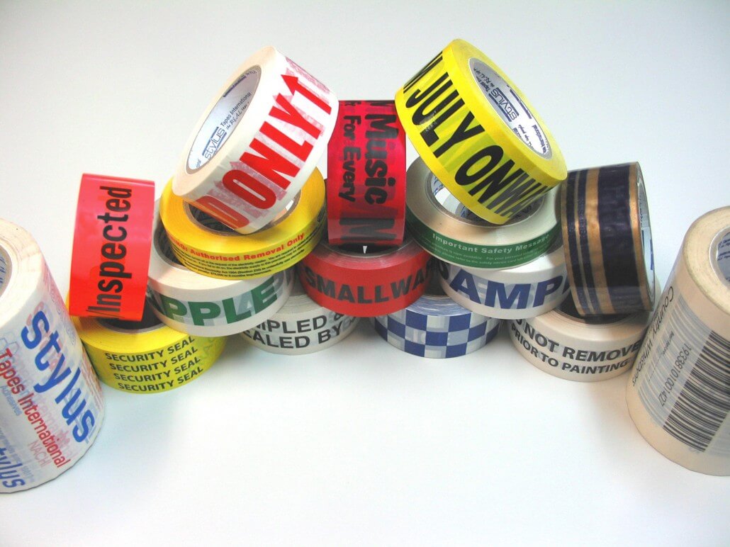 CUSTOM PRINTED  SELF ADHESIVE TAPE