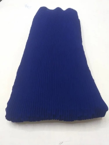 Georgette Crush Pleated Fabrics - Washable, Shrink Resistant | Available in Various Colors, Plain Texture