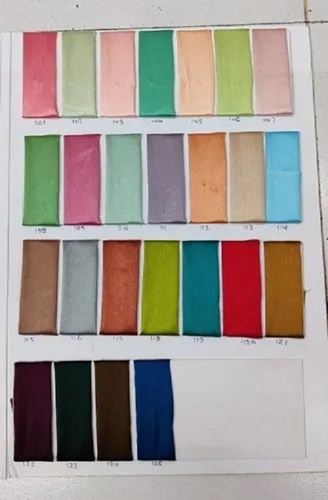 Polyester Satin Fabric - 100% Satin, Multi-Color Plain, Washable & Shrink-Resistant | Ideal for Textile Industry Applications