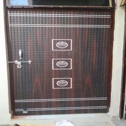 Texture Laminate Doors - 30 mm Thickness, 3x7 Feet Rectangular Size | Attractive Brown Design, Water Resistant, Finished Solid Wood