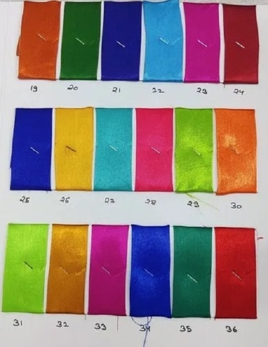 Ultra Satin Fabric - 100% Dull Satin, White Color | Washable, Shrink-Resistant, Plain Texture