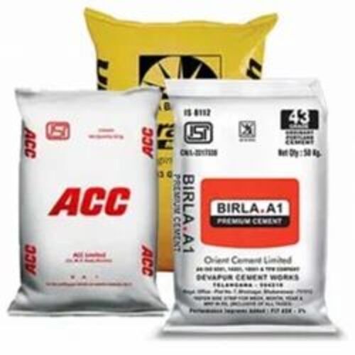 Construction Material Packaging Pouch - LDPE, 12x18 Inches, Multi Color | Heat Sealed Glossy Finish, Flexographic Printed Pouch